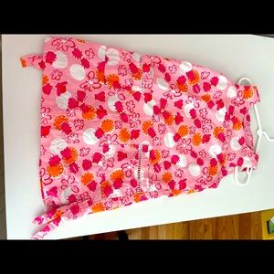 Lilly Pulitzer white label ladybug shift EUC size 5